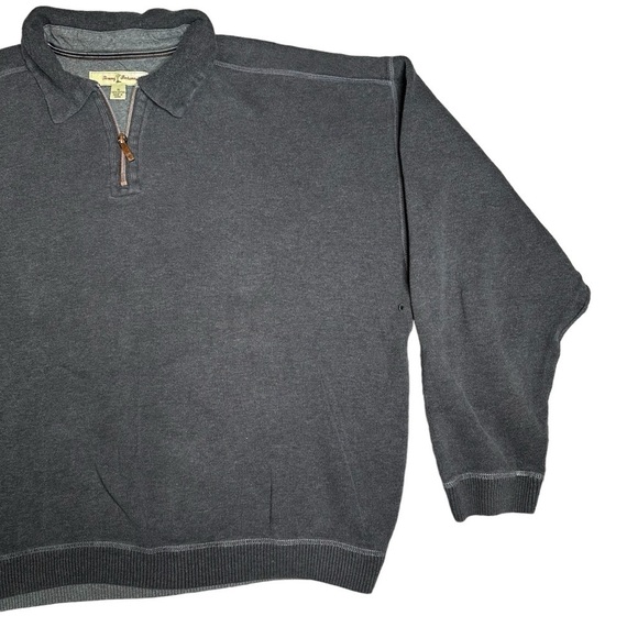 Tommy Bahama Quarter Zip Pullover - Picture 3 of 14